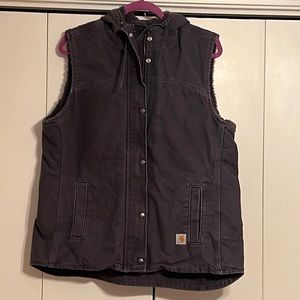 Women’s Carhartt Sherpa Lined Hooded Vest
